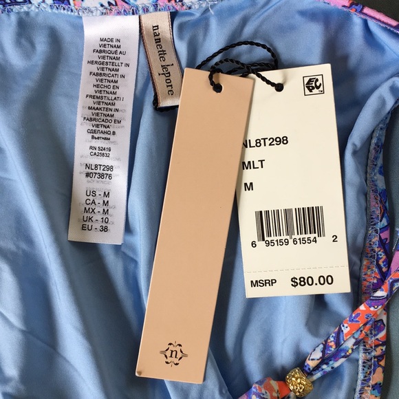 Nanette Lepore Swim Festival A Cannes Top & Bottom - Picture 10 of 11